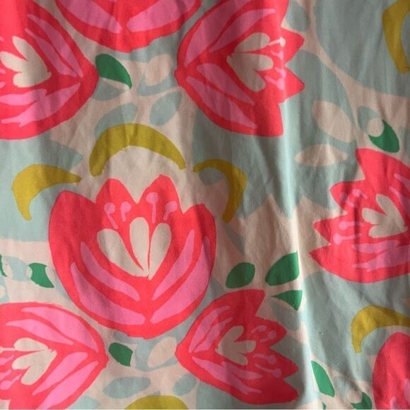 Kid's Crewcuts UPF 50+ Floral Print Longsleeve Rashguard Swim Top - Picture 4 of 8